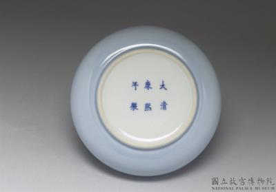 图片[2]-Brush washer with sky blue glaze Qing dynasty, Kangxi reign (1662-1722)-China Archive